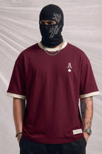 Relaxed Fit Cotton T-Shirt with Chest Playing Card Embroidery | Elite Garments