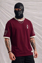 Relaxed Fit Cotton T-Shirt with Chest Playing Card Embroidery | Elite Garments
