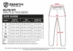 Men's Classic Black Drawstring Straight-Leg Trousers | Elite Garments