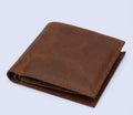 Classic Vintage Brown Leather Wallet | Elite Garments