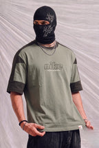 Nike Sportswear Oversized Streetwear Graphic Tee – Off-Green | Elite Garments
