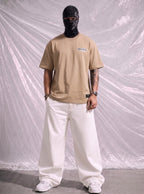 BOSS Men's Heavyweight Cotton Oversized T-Shirt – Tan | Elite Garments